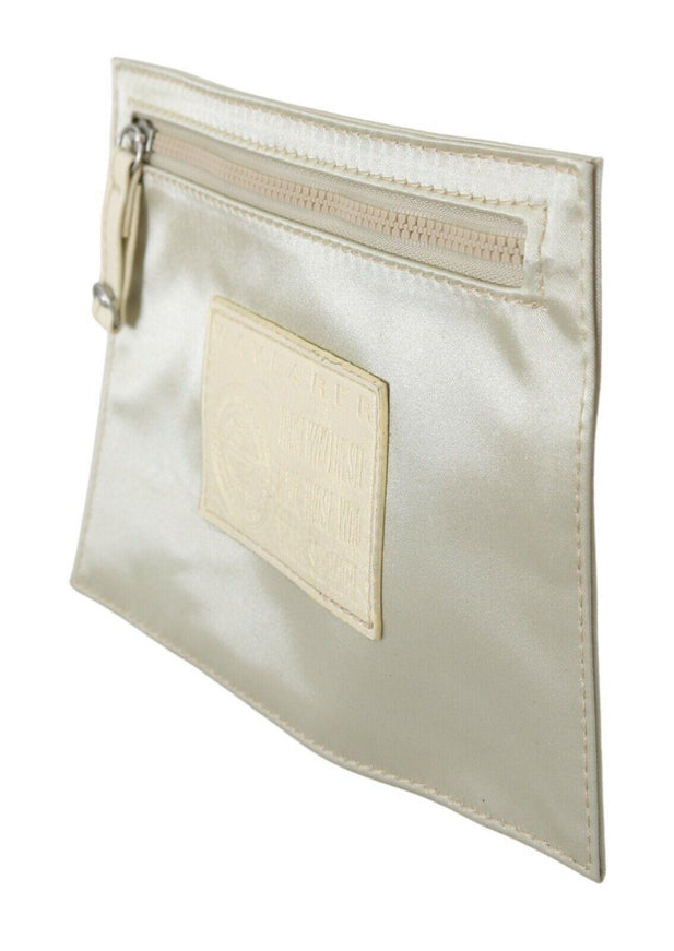 WAYFARER White Zippered Coin Holder Wallet