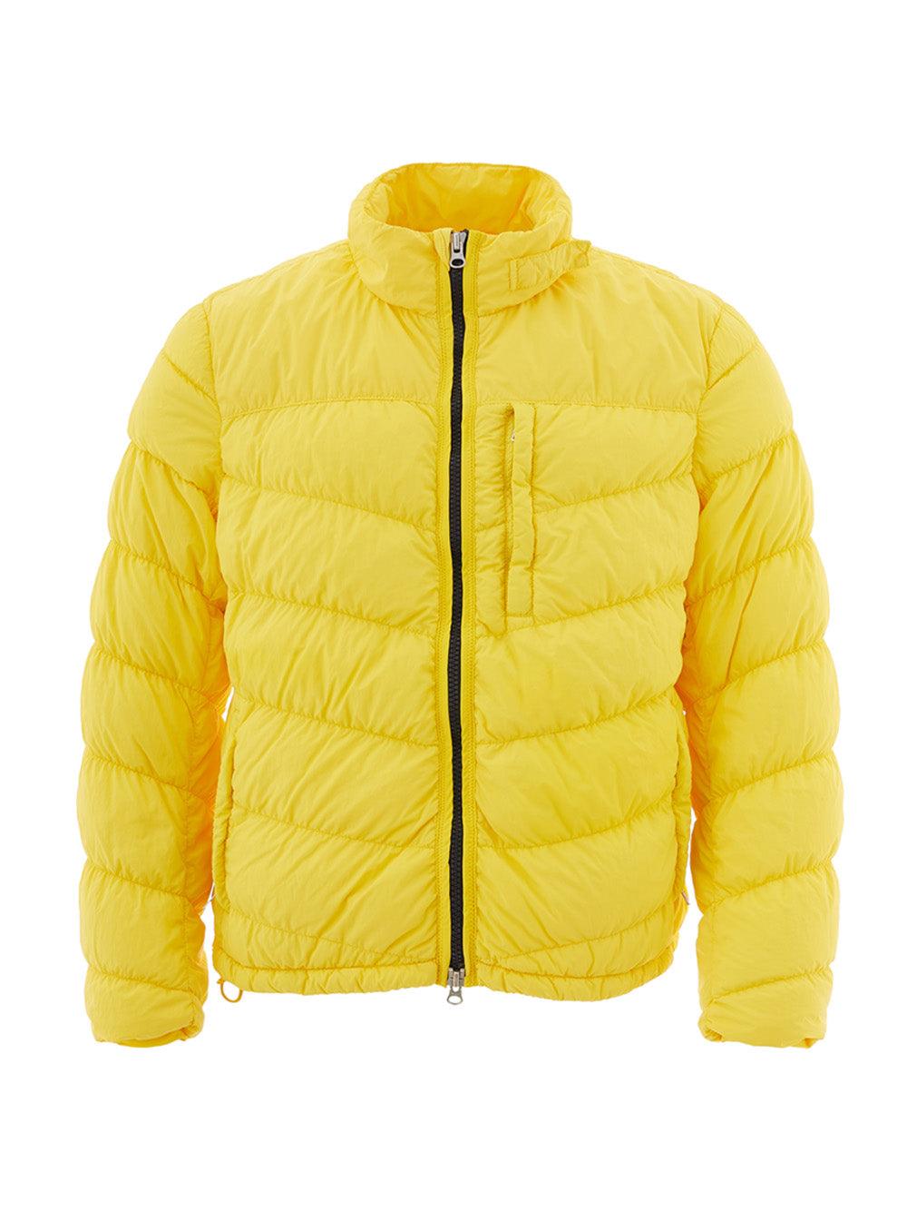 Woolrich Yellow Quilted Jacket - Ellie Belle